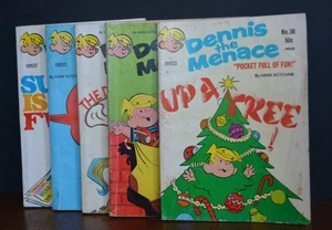 Vintage Dennis The Menace Comic Digest (5) Pocket Full of Fun 1976-77 - Bild 1 von 14
