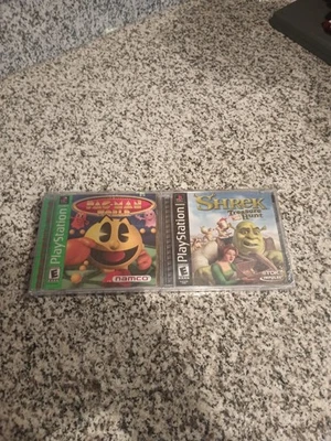 Shrek: Treasure Hunt (Sony PlayStation 1, 2002) pacman World New - Image 1 of 3