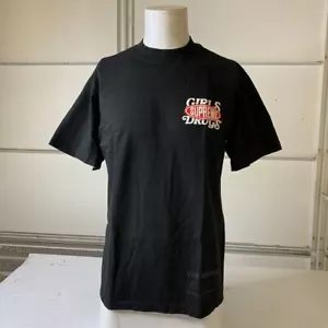 GIRLS ARE DRUGS Supreme Girls Are Drugs Tee Men's Size M Black - Picture 1 of 6
