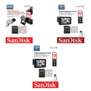 SanDisk High Endurance  Card For BlackVue DR590-2CH Dash Cam Digital Camera - Picture 1 of 4