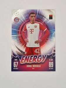 Match Attax 2023/24 - JAMAL MUSIALA Card EN7 - Bayern Munich - TOPPS - Imagen 1 de 1