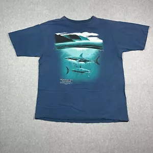 Vintage Monterey Bay Aquarium 1969 T-Shirt Herren Gr. XL Single Stitch Tee Hai - Bild 1 von 14