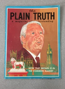 THE PLAIN TRUTH MAGAZINE March 1973 NOW THAT BRITAIN IS IN THECOMMON MARKET - Picture 1 of 2