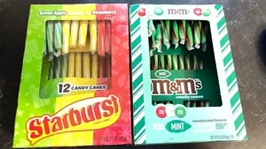 Süßigkeitenstöcke 2er-Packungen, M&M's Mint & Starburst - Bild 1 von 3