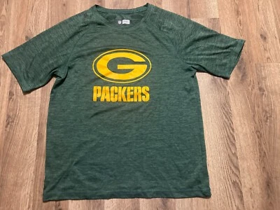 Team Apparel Shirt, Men's Size Medium, Wisconsin, Green Bay Packers NFL - Image 1 of 4