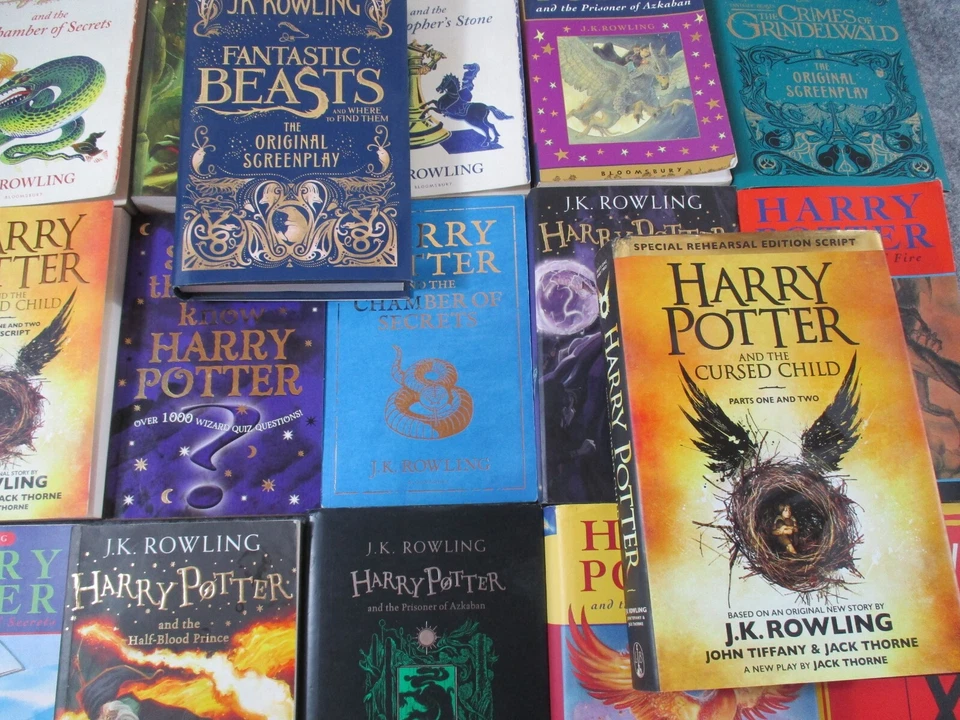 Harry Potter J K Rowling Large Selection Combine Postage Complete The Collection - Image 1 of 4