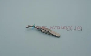Morsetto Bulldog Debakey Grade O Pinza Atraumatica Curva 2,25" Cardiovascolare - Foto 1 di 3