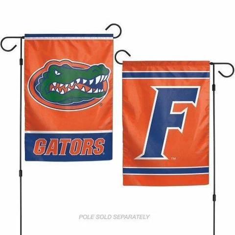 Florida Gators 2 SIDED GARDEN FLAG 12"X18" Yard  BANNER USA MADE! Cover