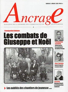 ANCRAGE N° 3 - 2003 + Immigration italienne et espagnole en LOT-ET-GARONNE - Imagen 1 de 1