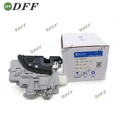 Mecanismo actuador de cierre de cerradura de puerta trasera derecha derecha para Audi A4 B7 A6 C6 A3 S3 8P Foto 1 de 4