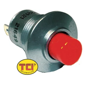 TCI 387600 Micro Push Button Switch Only Perfect for Line Lock or Trans Brake - Foto 1 di 2