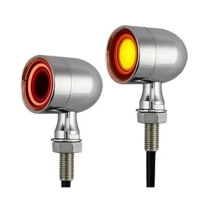 Luz de freno de señal de giro trasera LED para motocicleta Harley cafe racer personalizada Bobber XL - Imagen 1 de 8
