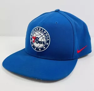 Nike Pro Dri Fit Philadelphia 76ers SnapBack Basketball Hat Cap Embroidered Logo - Picture 1 of 9