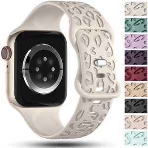 Armband Silikon Sport Armband für Apple Watch Serie 9 8 7 6 5 4 SE Ultra 2 49mm - Picture 1 of 96
