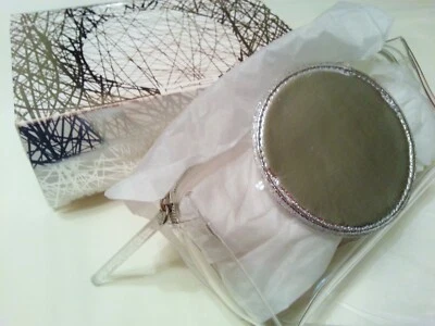 Bolsa de Maquillaje MAC, NUEVA EN CAJA, GENUINA, VINTAGE 2011 COLECCIÓN 'GLITTER AND ICE' ~ ¡RARA!! Foto 1 de 4