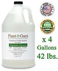 Glycérine végétale en vrac 4 gallons 42 lbs. USP 99,9 % liquide pur qualité alimentaire excellent état