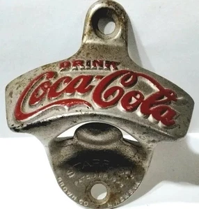 PAT'D 1925 MADE in USA *NOS ANTIQUE COCA COLA BOTTLE OPENER STARR X - Picture 1 of 11