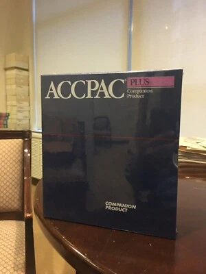 ACCPAC Plus Accounting Companion Product. Bonehead Payroll. NFR. Shrink Wrapped - Image 1 of 3