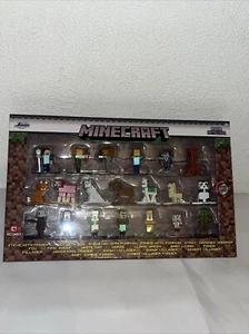Minecraft Nano Metalfigs Die-Cast 20x Figures Series 5 Complete And Sealed - Picture 1 of 5
