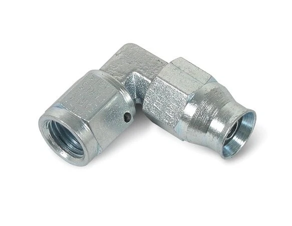 Earls 608904 -04AN 90 Deg. Forged Non-Adj. Speed-Seal Hose End - Image 1 of 1