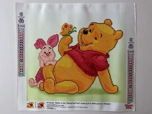 Adorable, Handmade Diamond Art Painting, (14x12), Winnie the Pooh and Piglet - Picture 1 of 1