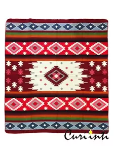 GROSSHANDEL MENGE 10 WEICHE ALPAKA CLAUDIA DECKE MIT ANDEN DESIGN 80" X 93" 30V - Bild 1 von 5