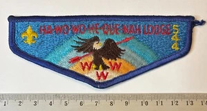 OA Lodge 544 Ha-Wo Wo-He-Que-Nah S6a Vintage Teton Peaks Council Idaho WWW BSA - Bild 1 von 2