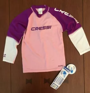 Cressi Rocks Kids Lycra Rash Guard UV Protection Shirt - Picture 1 of 2