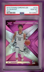 JA MORANT RC Rookie 2019 Panini Chronicles XR PINK PARALLEL #272 PSA 10 - Picture 1 of 2
