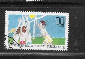 BERLIN GERMANY SC# 9NB197 1982 CHRISTMAS  OLD VF USED SEMI-POSTAL STAMP - Picture 1 of 1