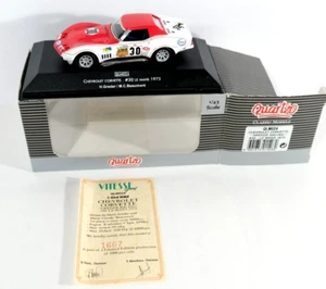 Quartzo Chevrolet Corvette 30 Greder Racing Le Mans 1973 Diecast Model Car T2. - Picture 1 of 10