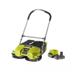 RYOBI Akku-Kehrmaschine mit Akku Kehrbesen Straßenkehrer ONE+ 18V elektrisch - Bild 1 von 6