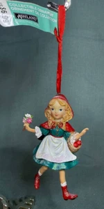 Ashland Christmas Tree Decoration Noel Collectible Ornament Girl 4" - Picture 1 of 4