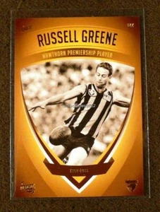 2011 SELECT HAWTHORN HERITAGE PREMIERSHIP PLAYER CARD RUSSELL GREENE - Bild 1 von 1