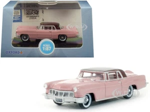 1956 LINCOLN CONTINENTAL MARK II PINK 1/87 (HO) SCALE DIECAST OXFORD 87LC56002 - Picture 1 of 3