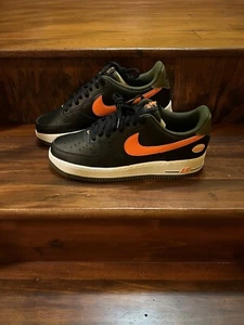 Nike Air Force 1 '07 LV8 'Hoops - Black Total Orange' DH7440-001 Size 11 - Picture 1 of 9