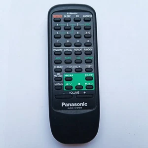Used Panasonic EUR644854 Remote Audio System CD Tuner Aux Program Tape #112 - Picture 1 of 3