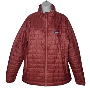 Patagonia Nano Puff Jacket Women XL Rose Hip - Picture 1 of 7