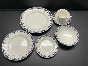 Adam’s Veruschka 6 pc Dinner Set- Real English Ironstone Made In England - Picture 1 of 12