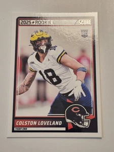 Colston Loveland RC 2025 Panini Score Base Rookie Card #31 Bears - Picture 1 of 2