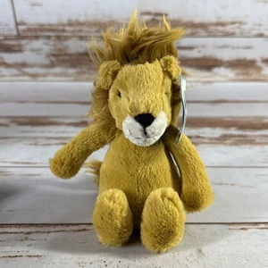 Jellycat London kleiner Bashful Löwe Plüschtier Stofftier goldbraun mit Etikett - Bild 1 von 4
