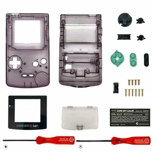 Carcasa de repuesto para Nintendo Game Boy color GBC pantalla atómica púrpura - Imagen 1 de 1