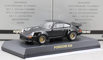 Kyosho 1/64 Porsche Collection 2 Porsche 934 Turbo RSR 1976 Negro Foto 1 de 4