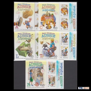 Juego de 5 folletos de estampillas 2016 alfabeto australiano parte 2 - Imagen 1 de 1