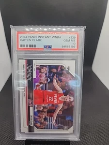 Caitlin Clark 2024 Panini Instant WNBA #139 Milestone Rookie PSA 10 Gem Mint QTY - Picture 1 of 2