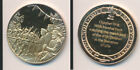 Great Britain: Churchill Watching WWI March Past 25.6g Gilt Stg Silver Medal