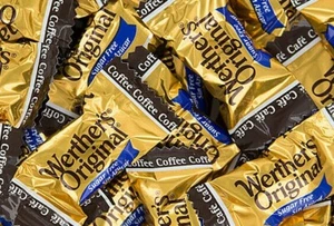 Caramelo duro cremoso Werther's café caramelo sin azúcar Werthers 1 libra caramelo a granel - Imagen 1 de 3