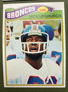 1977 Topps #301 Rick Upchurch Broncos Rookie RC NM - Picture 1 of 2