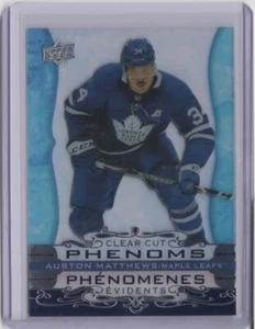 2020-21 Upper Deck Tim Hortons Clear Cut Phenoms #CC7 Auston Matthews - Bild 1 von 2