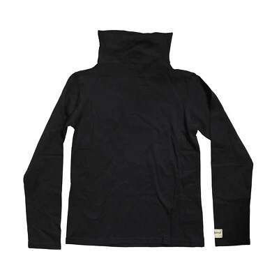 DOLCE & GABBANA Kids T-shirt Black Cotton Turtleneck Long Sleeves s.Tag 8 190usd - Image 1 of 4